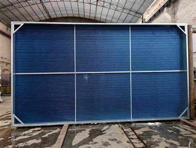 Visoko učinkovita industrijska hladilna tuljava, bakrena cev, aluminijasta rebra voda-zračni kondenzator za HVAC nadomestni nosilec 38AP